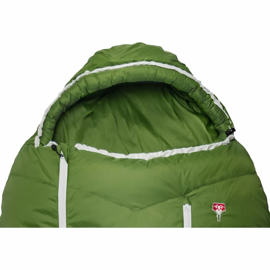 Gru00fcezi Bag Trekkingausrüstung|Daunenschlafsäcke-Grüezi Bag - Biopod DownWool Summer 175 - Daunenschlafsack Cactus