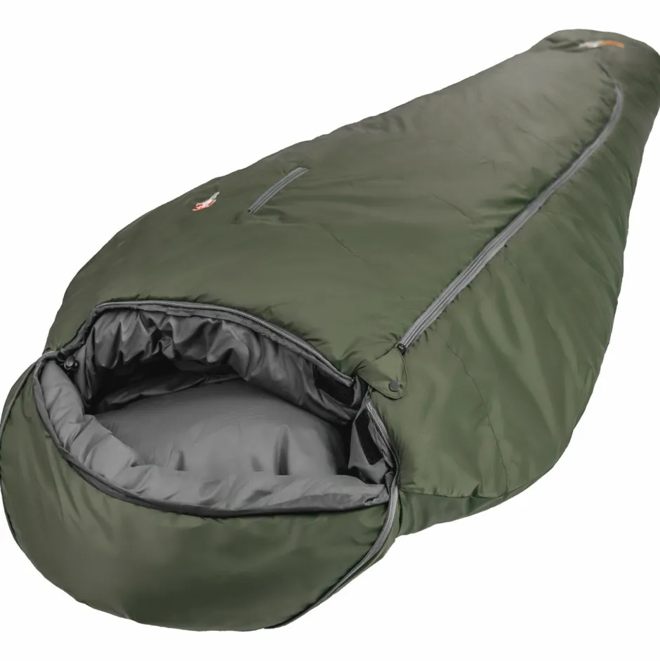 Gru00fcezi Bag Trekkingausrüstung|Kunstfaserschlafsäcke-Grüezi Bag - Biopod Wolle Survival - Kunstfaserschlafsack Greenery