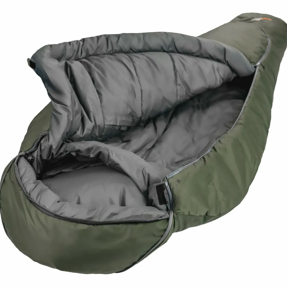 Gru00fcezi Bag Trekkingausrüstung|Kunstfaserschlafsäcke-Grüezi Bag - Biopod Wolle Survival - Kunstfaserschlafsack Greenery
