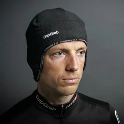 GripGrab Fahrradbekleidung|Kopfbedeckungen-- Aviator Windproof Thermal Skull Cap - Radmütze Black