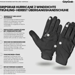 GripGrab - Hurricane 2 Windproof pring-Autun Gove - Handchuhe