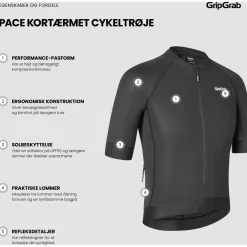 - PACR hort eeve Jerey - Radtrikot < GripGrab