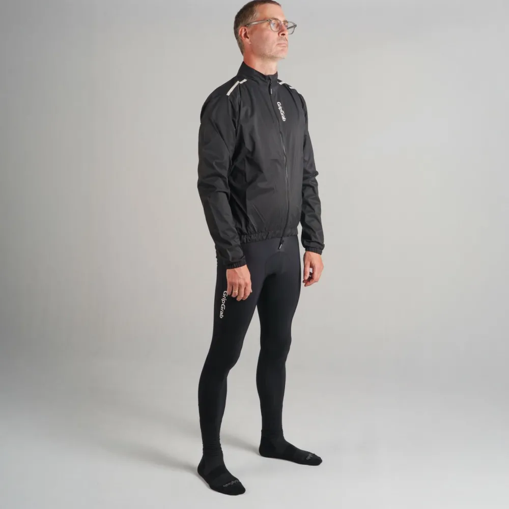 GripGrab - Ride Waterproof Lightweight Jacket - Fahrradjacke Black Best