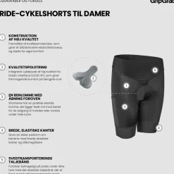 - Woen' Ride Cycing hort - Radhoe < GripGrab Online