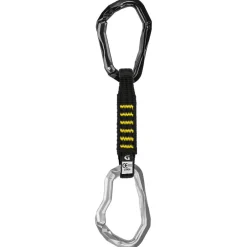 Grivel - Rock Safety Quickdraw Sport Stealth - Express-Set Black / Yellow / Silver Outlet