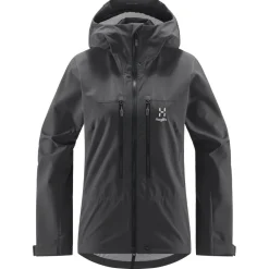 Haglu00f6fs Kletterbekleidung|Jacken-Haglöfs - Women's Roc Sight Softshell Jacket - Softshelljacke Magnetite