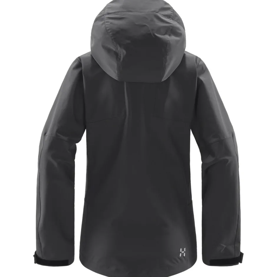Haglu00f6fs Kletterbekleidung|Jacken-Haglöfs - Women's Roc Sight Softshell Jacket - Softshelljacke Magnetite
