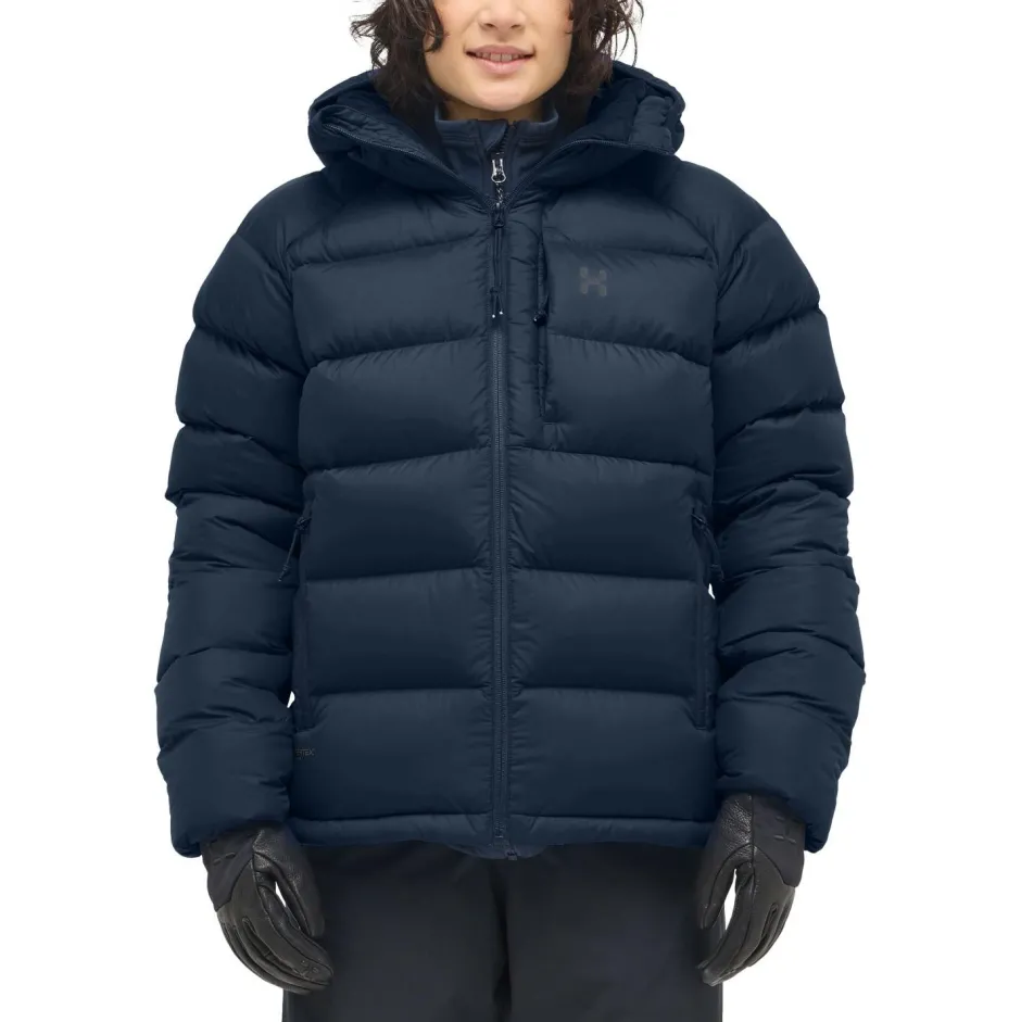 Haglu00f6fs Hagöf - Woen' Roon Down Hood - Daunenjacke