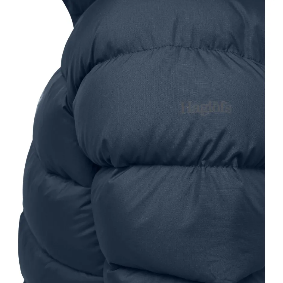 Haglu00f6fs Hagöf - Woen' Roon Down Hood - Daunenjacke