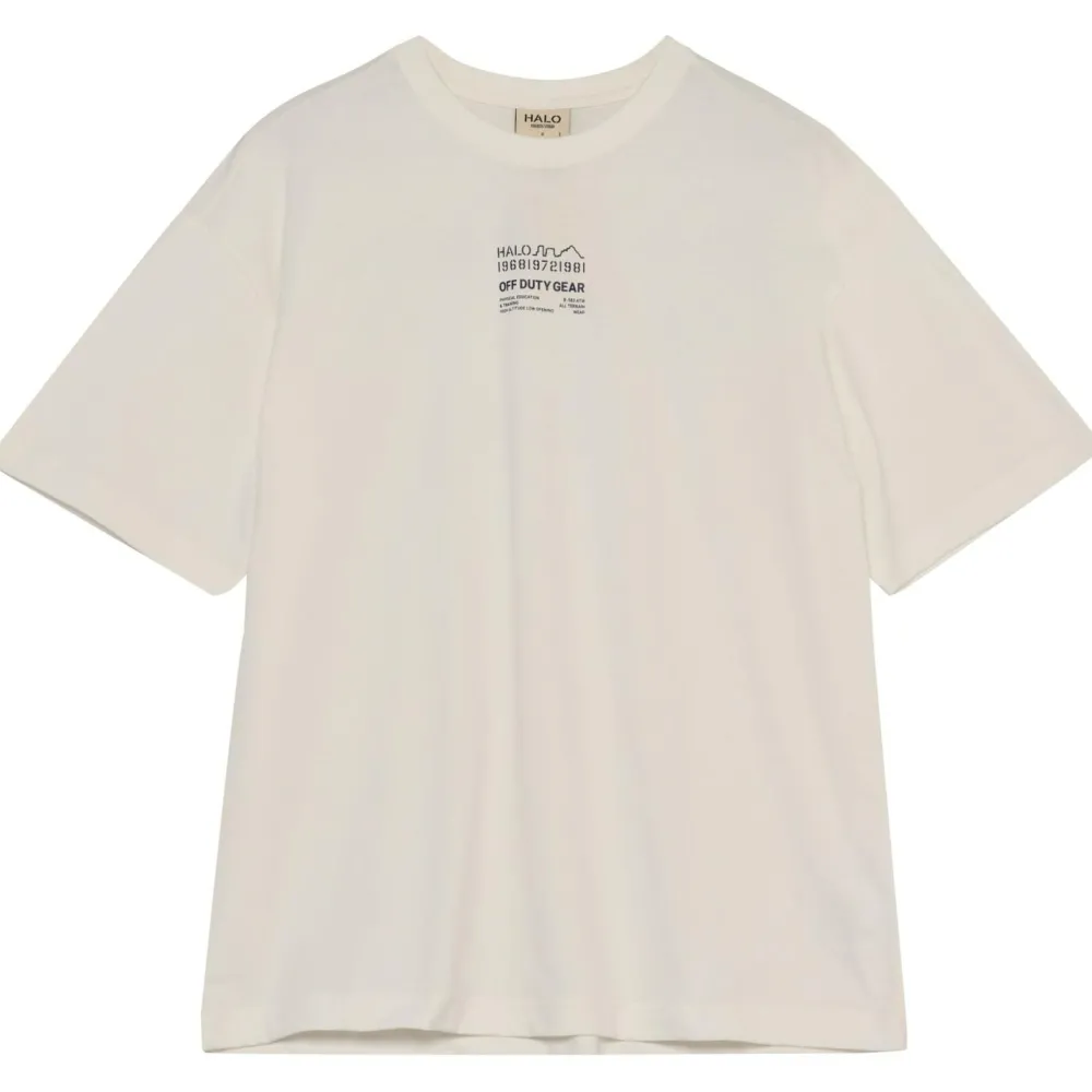 - Graphic Boxy - T-hirt < Halo Discount