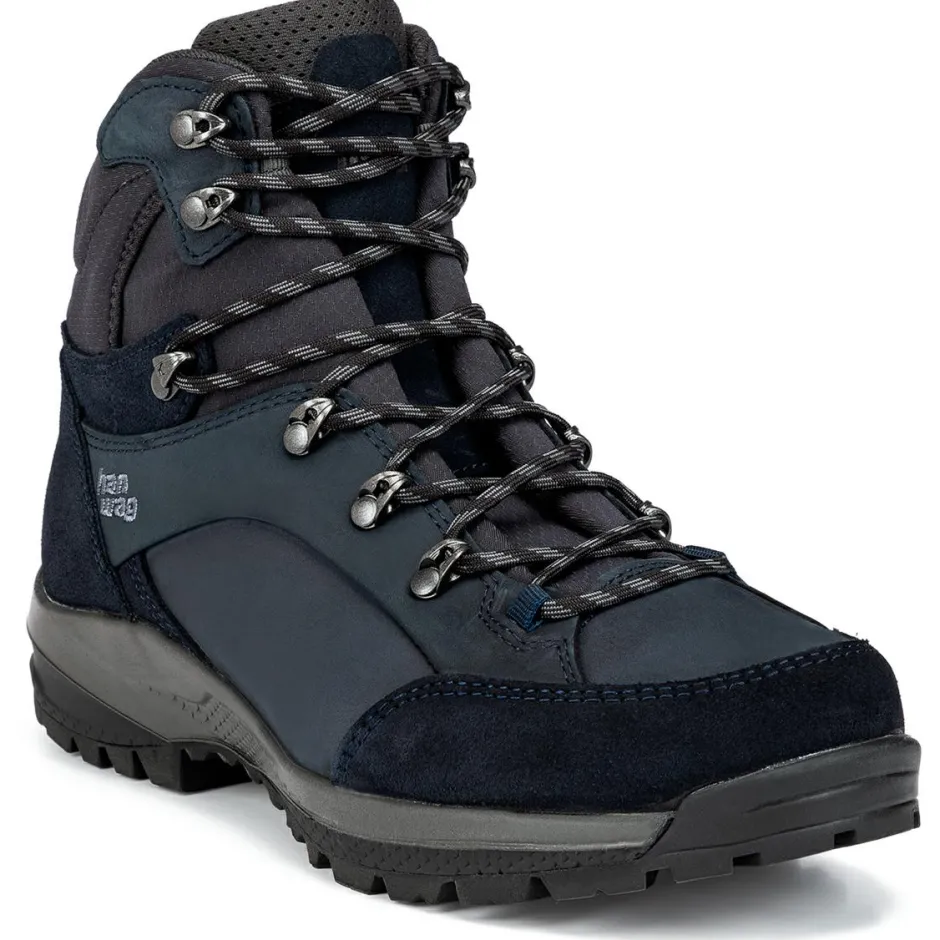 Hanwag Wanderschuhe|Trekkingschuhe-- Women's Banks SF Extra LL - Wanderschuhe Navy / Asphalt