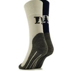 Heber Peak Merinosocken|Socken-- EvergreenHe. Hiking Crew Socks 2-Pack - Wandersocken
