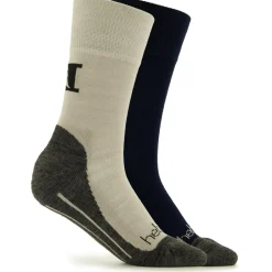 Heber Peak Merinosocken|Socken-- EvergreenHe. Hiking Crew Socks 2-Pack - Wandersocken