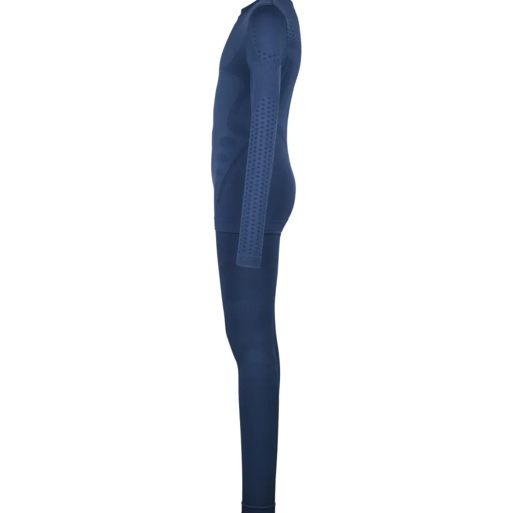 Heber Peak - Kid's Evergreen Seamless Underwear Set - Kunstfaserunterwäsche Dark Blue Clearance