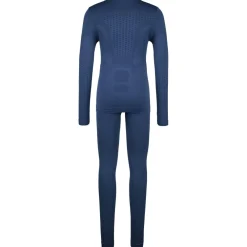 Heber Peak - Kid's Evergreen Seamless Underwear Set - Kunstfaserunterwäsche Dark Blue Clearance