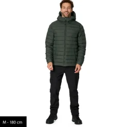 Heber Peak - oegenHe. PerforancePuff Jacket with Hood - Kuntfaerjacke