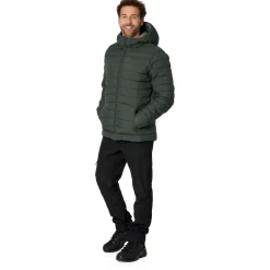 Heber Peak - oegenHe. PerforancePuff Jacket with Hood - Kuntfaerjacke