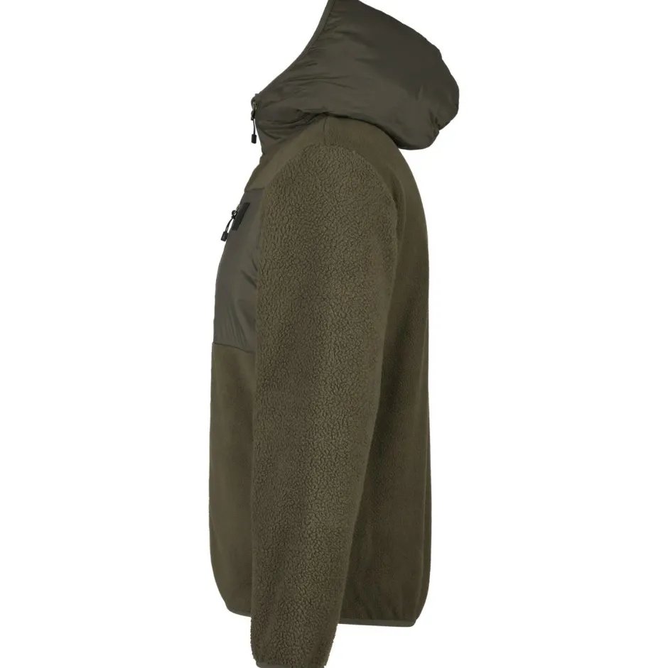 Heber Peak Alltagsbekleidung|Wanderbekleidung-- TimberHe. Fleece with Hood - Fleecejacke