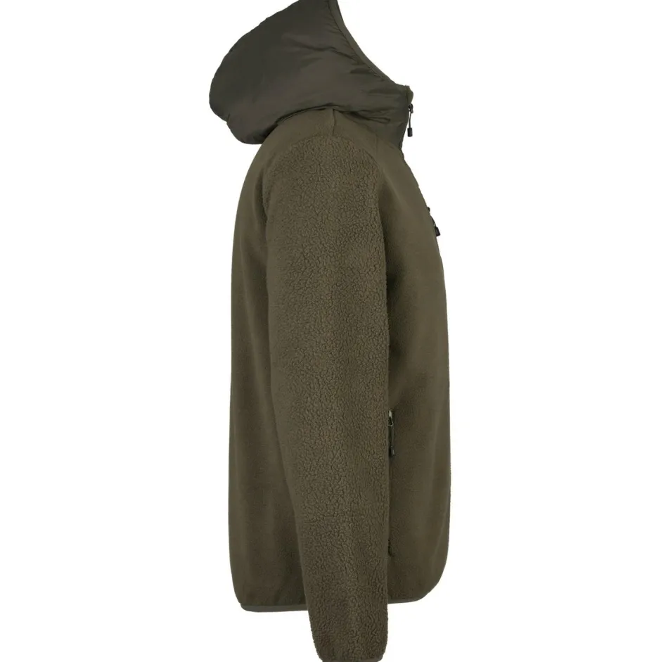 Heber Peak Alltagsbekleidung|Wanderbekleidung-- TimberHe. Fleece with Hood - Fleecejacke