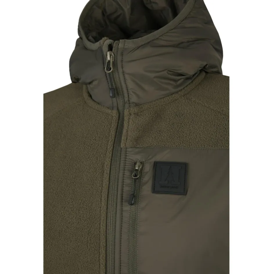 Heber Peak Alltagsbekleidung|Wanderbekleidung-- TimberHe. Fleece with Hood - Fleecejacke