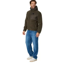 Heber Peak Alltagsbekleidung|Wanderbekleidung-- TimberHe. Fleece with Hood - Fleecejacke