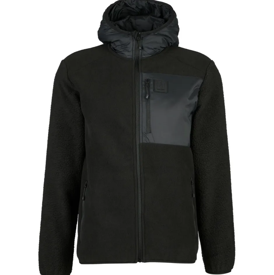 Heber Peak Alltagsbekleidung|Wanderbekleidung-- TimberHe. Fleece with Hood - Fleecejacke