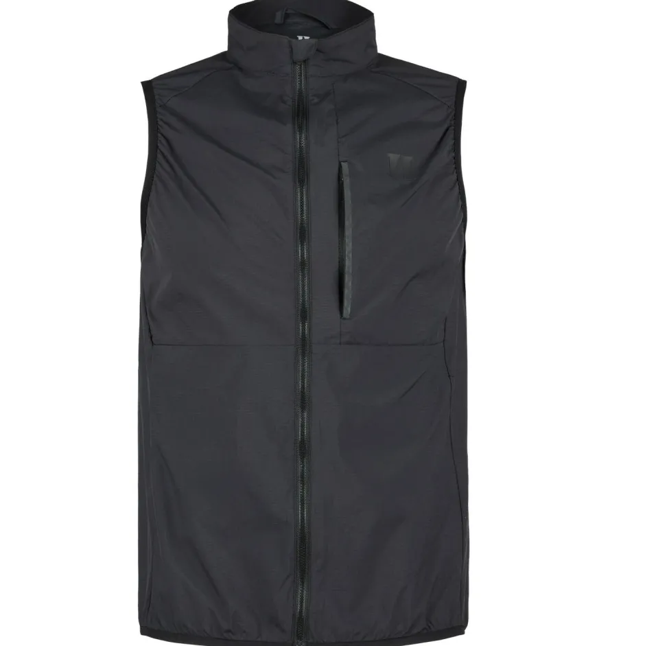 Heber Peak Laufbekleidung|Fahrradbekleidung-- WildwoodHe. Wind Vest - Windweste