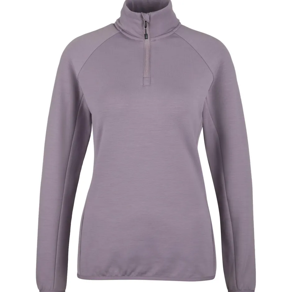 Heber Peak Alltagsbekleidung|Pullover & Hoodies-- Women's MerinoBlend SaplingHe. II Half Zip - Pullover