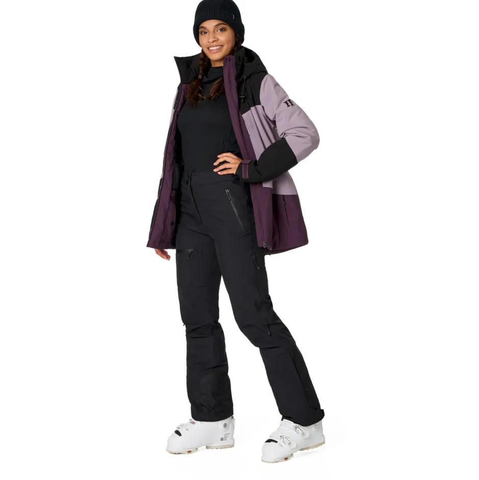 Heber Peak Skibekleidung|Skihosen-- Women's PinusHe. 3L Ski Pants - Skihose Black