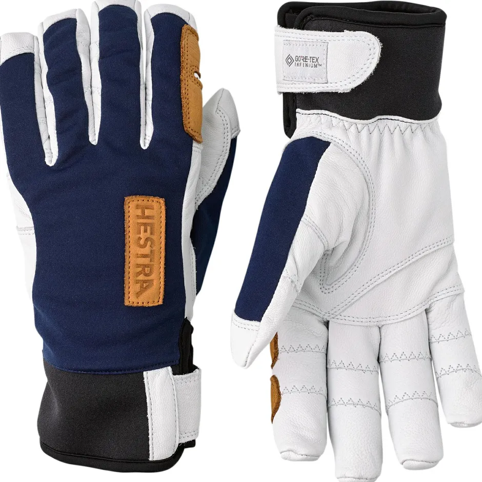 Hestra Hochtourenbekleidung-- Ergo Grip Active Wool Terry 5 Finger - Handschuhe