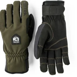 Hestra Hochtourenbekleidung|Handschuhe-- Ergo Grip Wool Touring - Handschuhe Dark Forest / Black