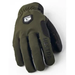 Hestra Hochtourenbekleidung|Handschuhe-- Ergo Grip Wool Touring - Handschuhe Dark Forest / Black