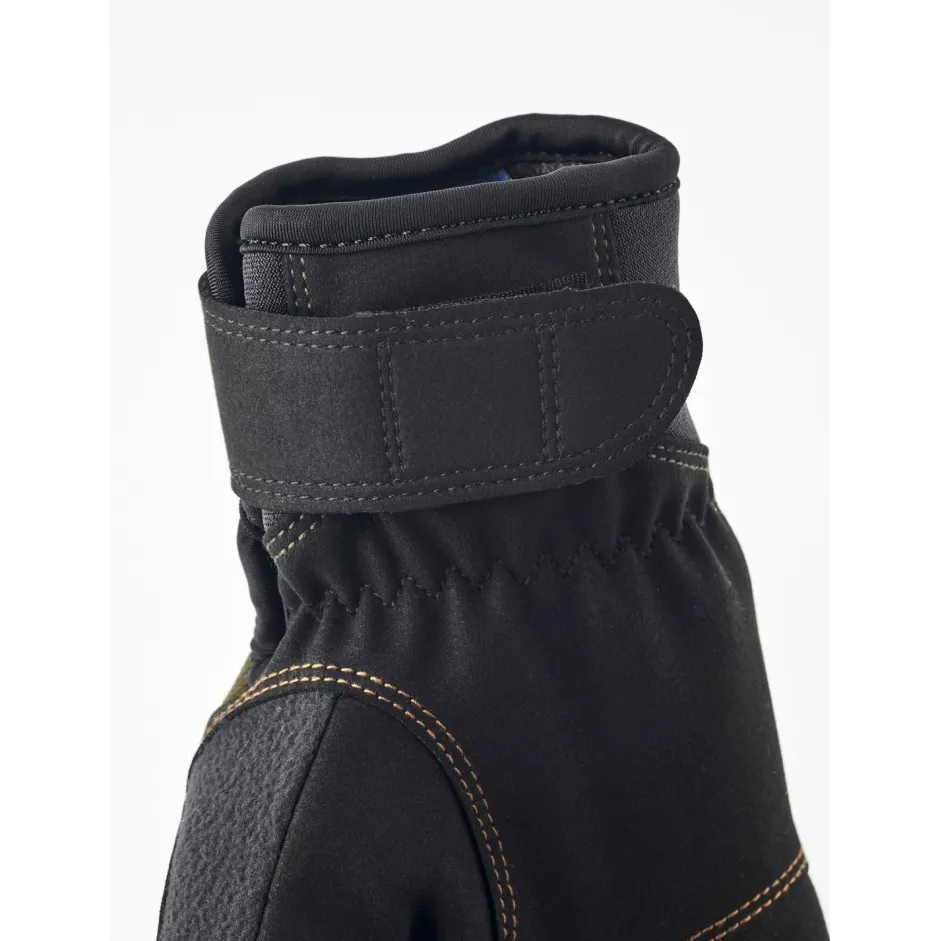 Hestra Hochtourenbekleidung|Handschuhe-- Ergo Grip Wool Touring - Handschuhe Dark Forest / Black
