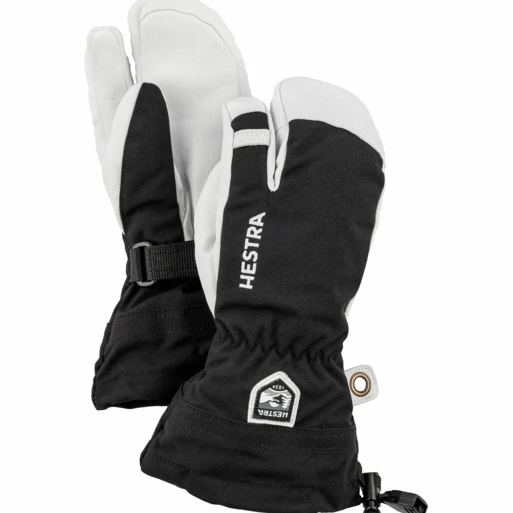 Hestra - Kid's Army Leather Heli Ski 3 Finger - Handschuhe Sale