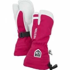 Hestra - Kid's Army Leather Heli Ski 3 Finger - Handschuhe Sale