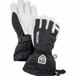Hestra Skibekleidung|Skihandschuhe-- Kid's Army Leather Heli Ski 5 Finger - Handschuhe