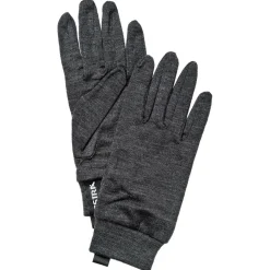 Hestra - Merino Wool Liner Active 5 Finger - Handschuhe Charcoal Online