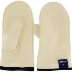 Hestra Skibekleidung|Skihandschuhe-- Wakayama Wool Liner Mitt - Handschuhe Offwhite