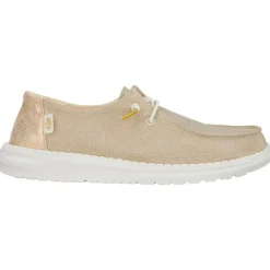 - Women's Wendy Metallic Sparkle - Sneaker < HeyDude Hot