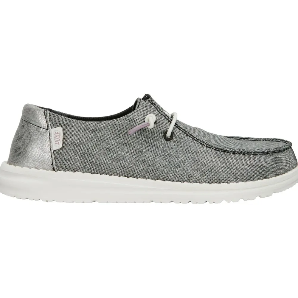 - Women's Wendy Metallic Sparkle - Sneaker < HeyDude Hot
