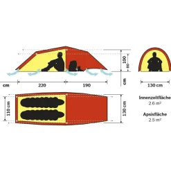 Hilleberg - Anjan 2 GT - 2-Personen Zelt