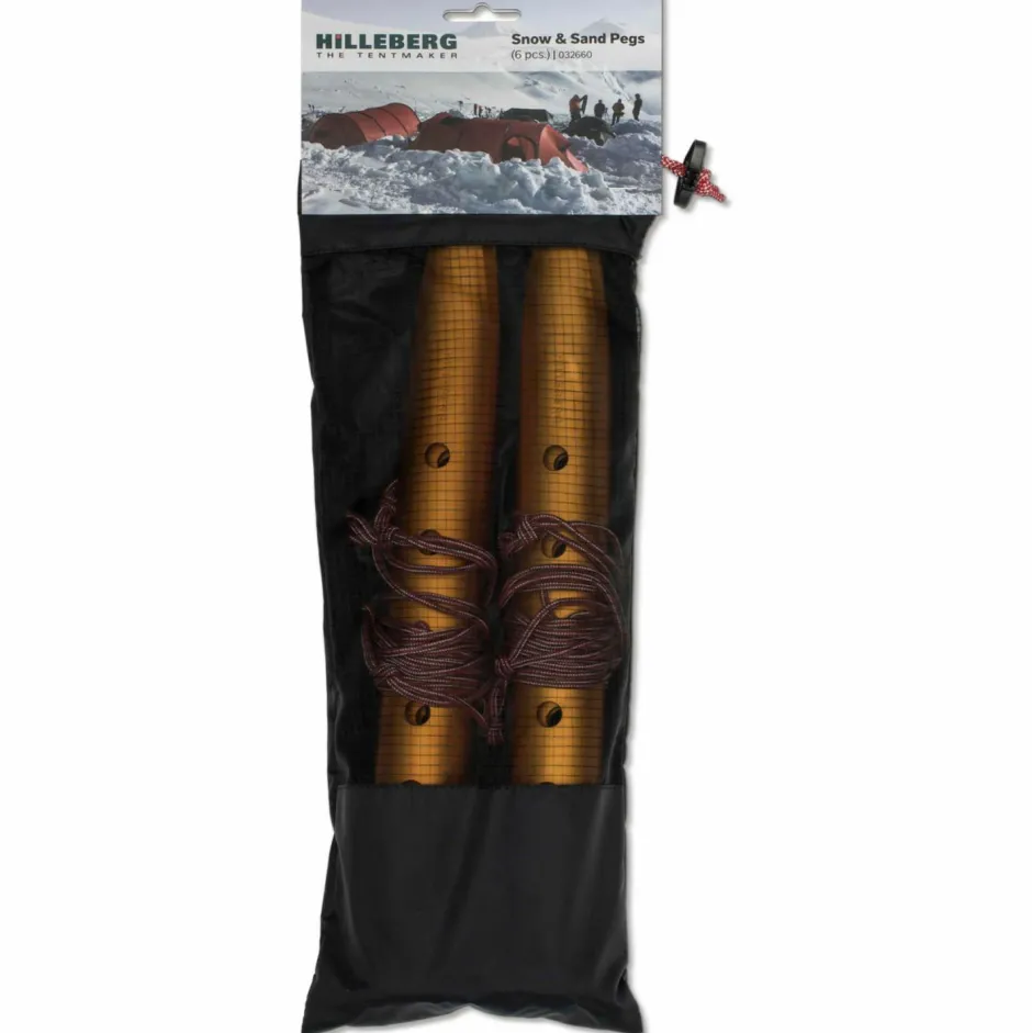 Hilleberg Trekkingzelte|Trekkingausrüstung-- Snow & Sand Peg Gold