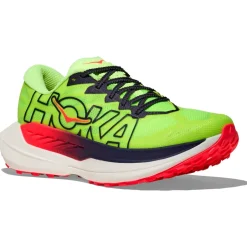 HOKA Trailrunningschuhe|Trail- & Laufschuhe-- Rocket X Trail - Trailrunningschuhe Neon Yuzu / Neon Flame