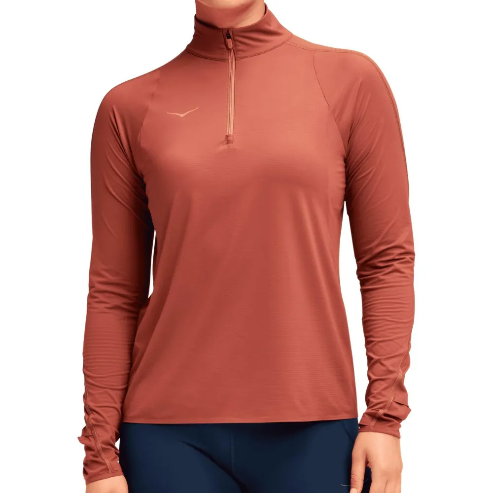 - Woen' Gidetech Quarter Zip - aufhirt < HOKA Best