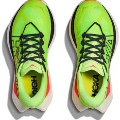 HOKA - Women's Rocket X Trail - Trailrunningschuhe Neon Yuzu / Neon Flame Outlet