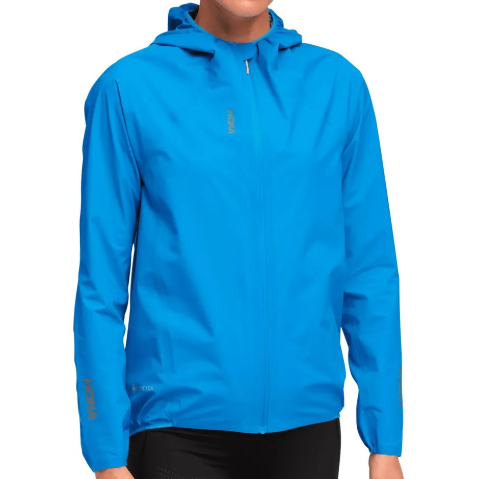 HOKA Laufbekleidung|Jacken-- Women's Skybreeze Waterproof Jacket GTX - Laufjacke Hoka Blue