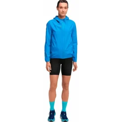 HOKA Laufbekleidung|Jacken-- Women's Skybreeze Waterproof Jacket GTX - Laufjacke Hoka Blue