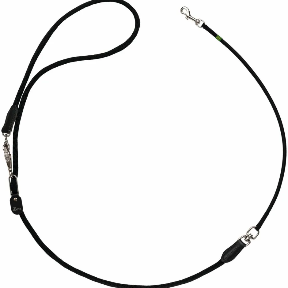 Hunter Hundeleinen-- Bicycle & Jogging Leash 10/170-250 - Hundeleine Black