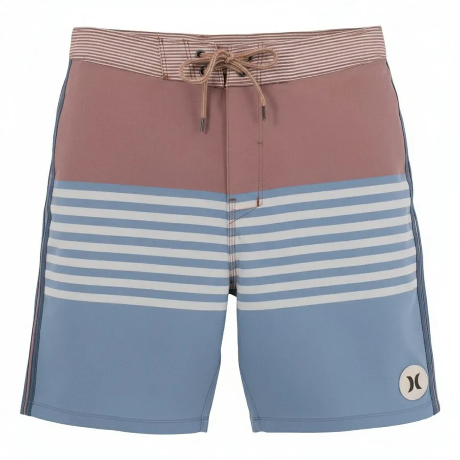 Hurley Bademode-- Phantom Naturals Tailgate 18' - Boardshorts Worker Blue