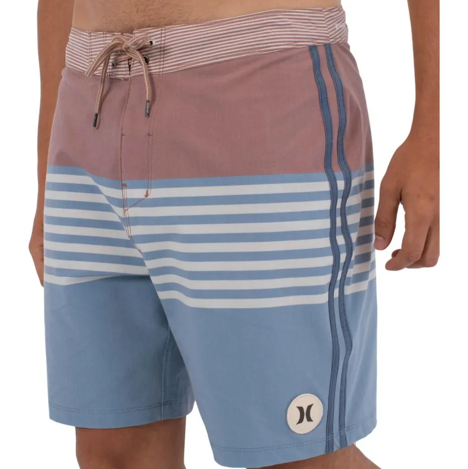 Hurley Bademode-- Phantom Naturals Tailgate 18' - Boardshorts Worker Blue